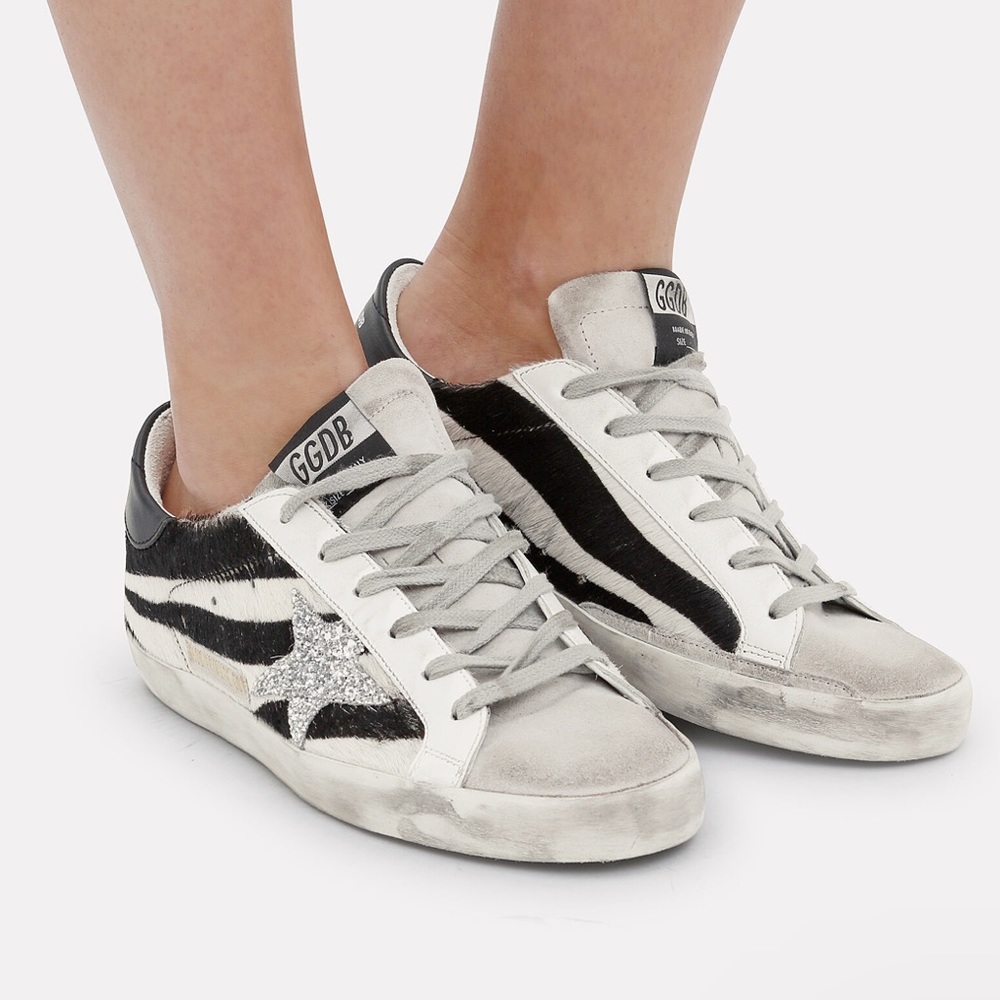 Golden Goose Superstar Zebra Low-Top sneakers